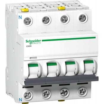 Schneider Electric Automatsikring b 3p+n 16a 6ka