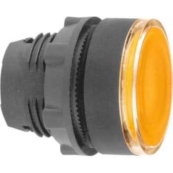 Schneider Electric Lampetrykshovedshoved For LED Orange Plan ZB5AW353