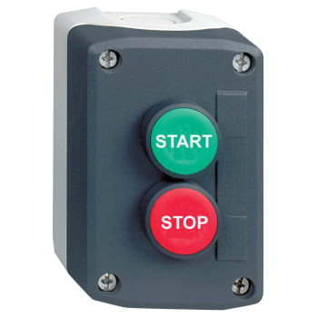 Schneider Electric trykkasse m/start/stop xald215