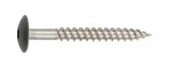 NKT Fasteners Facadeskrue, rustfri A2, DH, TX20, 4,5x40 mm, antracit, 200 stk.