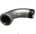+GF+ 1/2 Galvaniseret bøjning 90° muffe/nippel