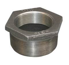 +GF+ 1/2"x3/8" sort nippelmuffe