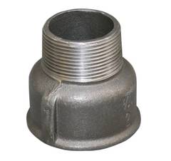 +GF+ 1/2"x3/8" sort spidsmuffe