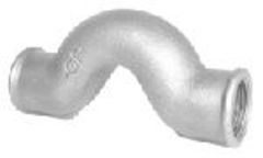 +GF+ Overbøjning  Galvaniseret  3/4