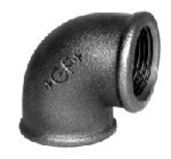 +GF+ 1 Sort vinkel 90° muffe/muffe