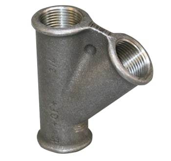 +GF+ 1.1/2" sort tee 45g.
