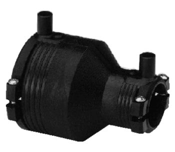 +GF+ ELGEF 50 x 40 mm PE EL-reduktionsmuffe, SDR11 PN16