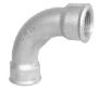 +GF+ 1.1/4 Galvaniseret bøjning 90° muffe/muffe