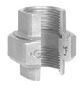 +GF+ 1 Galvaniseret union muffe/muffe