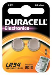 Duracell batteri, Electronics LR54, 2 stk.
