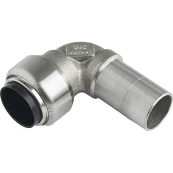 Roth vinkel 22 mm m/n, indstikfittings i rustfri stål