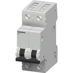 Siemens Automatsikring C 10A, 2P, 6kA, 5SY6210-7