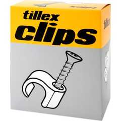 Tillex Skrueclips 7-10 ph2 sort (1000 stk)