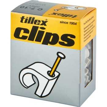 Tillex Clips 7-10/25mm-100 grå (100 stk)