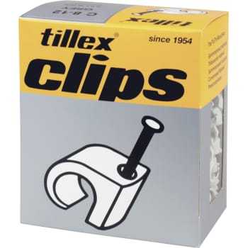 Tillex Clips 8-12/30mm-300 grå (300 stk)