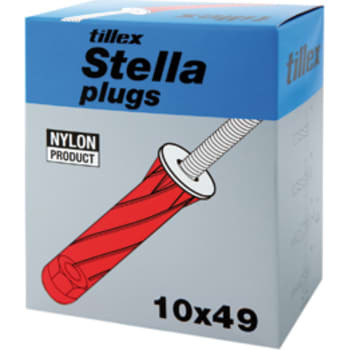 Tillex Plugs stella 5x55mm rød krog (250 stk)
