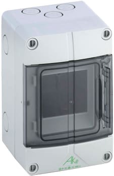 Spelsberg Gruppetavle AKe 03-L, 3 modul, uden PE/N terminal, IP55
