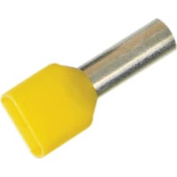 Elpress Tylle isol dobb 2x6,0mm2 gul (100 stk)