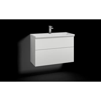 Svedbergs Forma underskab 80×35 hvid 2 skuffer Box ONE