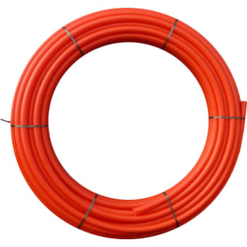 Uponor 32/28 mm PE-kabelrør uden muffe, glat/glat, 100 m, rød (100.00 mtr)