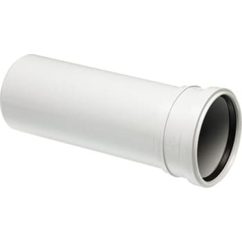 Uponor Decibel afl.rør m/mf 75mm 0,5m