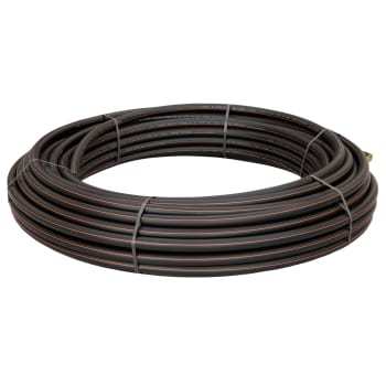 Uponor 50 mm PE80 PN6 SDR17 rør, sort, 100 m, EN 12201 (100 mtr)