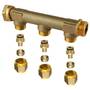 Uponor Aqua PLUS fordelerrør WTR PEX DR 3/4MT/SN 3X15 c/c50mm