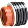 Uponor IQ DN200 x 160 mm PP-reduktion til gl. spids, u/gummiring