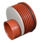 Uponor Double/Rib2 560 x 315 mm red. m/gi-ring t/Double/Rib2 sp.