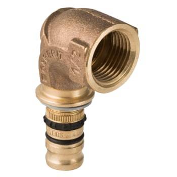 26 mm x 3/4 Overgangsvinkel muffe Mepla
