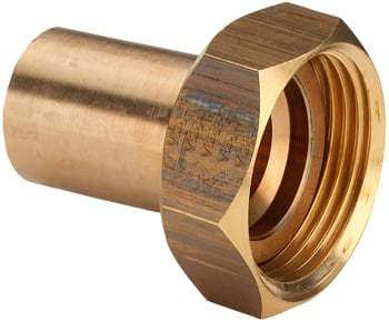 18 mm x 3/4 Sanpress tilslutningsforskruning