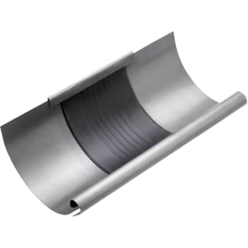 VM Zinc VMZINC ekspansionsstykke, ZINC NATUR - halvrund - 280 mm