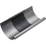VM Zinc VMZINC ekspansionsstykke, ZINC NATUR - halvrund - 333 mm