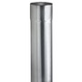 VM Zinc VMZINC nedløbsrør, ZINK NATUR - 100 x 0,7/3000 mm