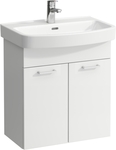 Laufen Kompas møbelpakke med 2 låger. Inkl. Vask. 60 cm, hvid