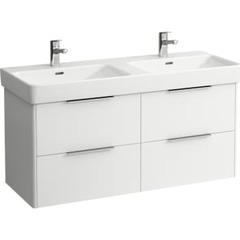 Laufen BASE u.skab 4 skuffer t/PRO s hv. 8.1496.6, hvid h.glans