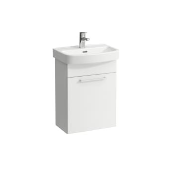 Laufen kompas møbelpakke med 1 låge. inkl. vask. 50 cm, hvid