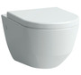 Laufen pro væghængt design toilet, Mål: 53x36 cm.