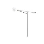 Pressalit Care Pressalit Value Toiletstøtte med kort ben 800 mm, hvid