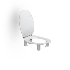 Pressalit Care Toilets&aelig;de dania 10 cm m/l&aring;g i