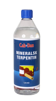 Cab-Dan terpentin mineralsk 1,0ltr.