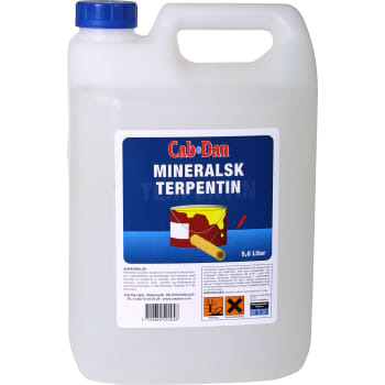 Cab-Dan Terpentin mineralsk 5,0ltr.