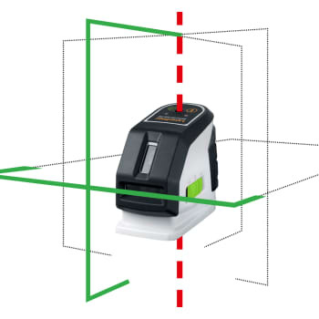 Laserliner MasterCross laser 2GP, grøn krydslaser