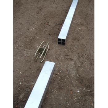 Baron sideskinne til retteskinne, 4 meter