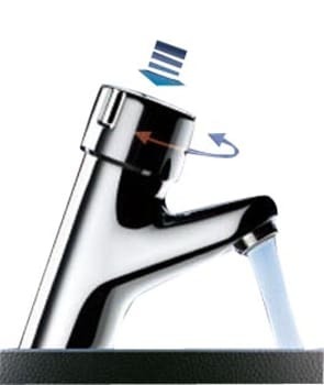 CMA Eurotherm Cma tempomix håndvaskbatteri - selvlukkende