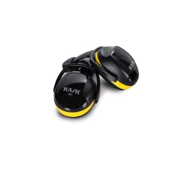 Kask kophøreværn til hjelm SC2, sort/gul