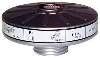 Compact Air filter p3 med din-gevind rd40