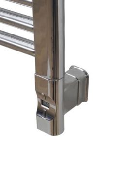 Kriss Nuvo 2 elvarmeelement, ½, 600W, D-profil, krom