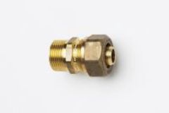 3/4 x 20 mm TA Pex overgang nippel