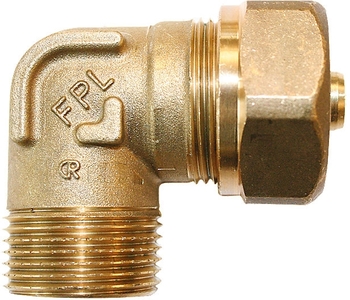 TA Kompressionsvinkel 1/2`-22mm til pex med nippel